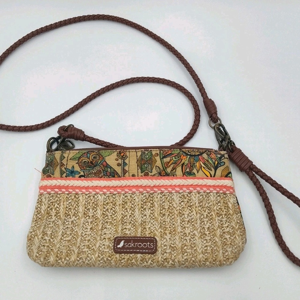 Sakroots Purse Crossbody Convertible Clutch Bag Spirit Desert Boho👀📸SEE📏📸